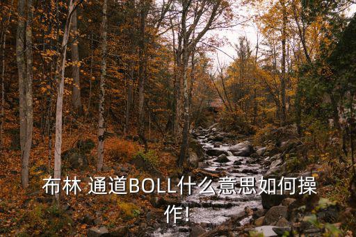 布林通道,布林line指標如何看待?