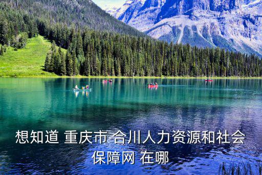 想知道 重慶市 合川人力資源和社會保障網(wǎng) 在哪