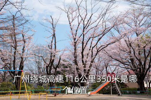 廣州繞城高速116公里350米是哪個位置