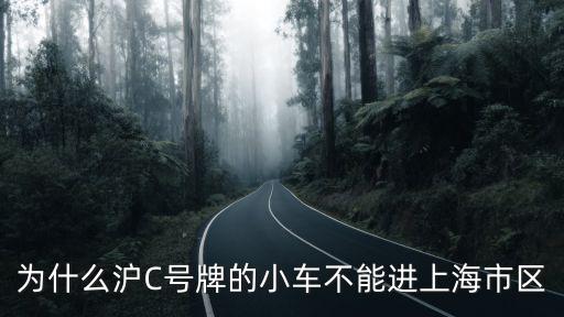 魯c為何進不了上海市區，滬c牌為什么不能進市區