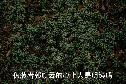 偽裝者郭旗云的心上人是明鏡嗎