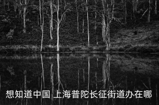 想知道中國 上海普陀長征街道辦在哪