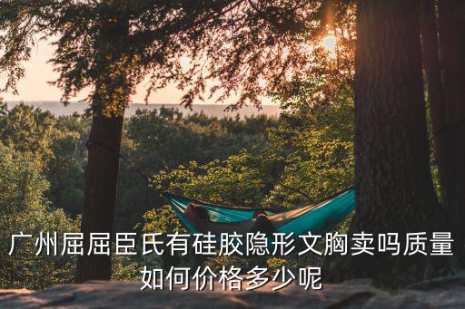 廣州屈屈臣氏有硅膠隱形文胸賣嗎質量如何價格多少呢