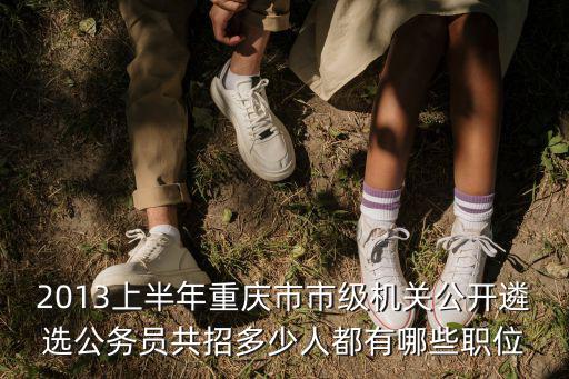 2013上半年重慶市市級機關公開遴選公務員共招多少人都有哪些職位