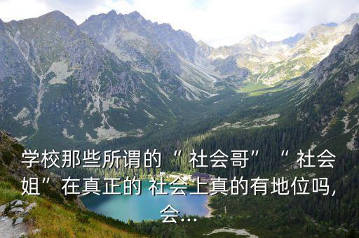 社會姐,社會妹子是對社會商混社會軍中女成員稱謂