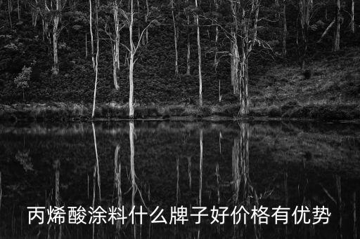 丙烯酸涂料什么牌子好價格有優勢
