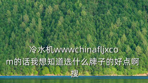 冷水機wwwchinafljxcom的話我想知道選什么牌子的好點啊  搜