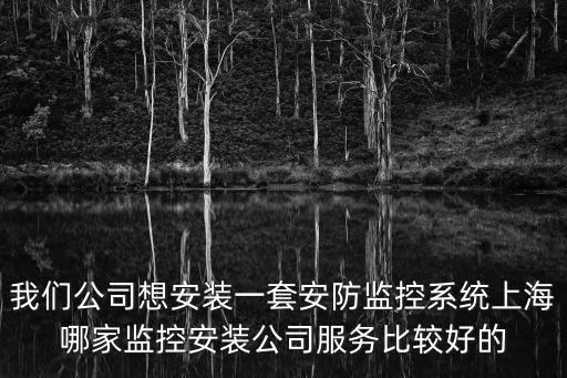 我們公司想安裝一套安防監控系統上海哪家監控安裝公司服務比較好的