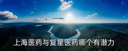 上海醫(yī)藥與復(fù)星醫(yī)藥哪個有潛力