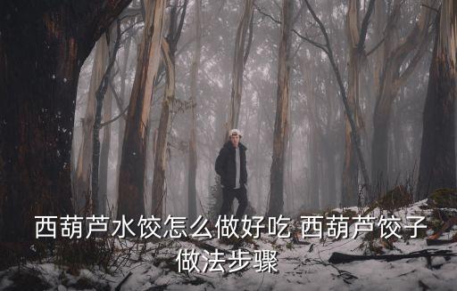 西葫蘆餃,西葫蘆餃子餡的做法:先煮一鍋開水再包