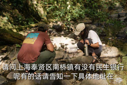 請問上海奉賢區南橋鎮有沒有民生銀行呢有的話請告知一下具體地址在