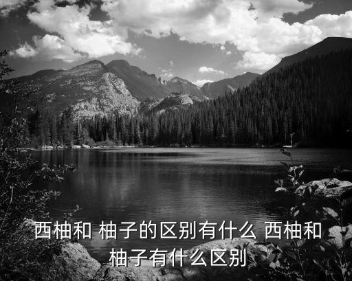  西柚和 柚子的區(qū)別有什么 西柚和 柚子有什么區(qū)別