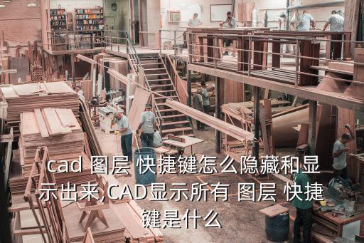 cad圖層快捷鍵,怎么快速打開圖層?