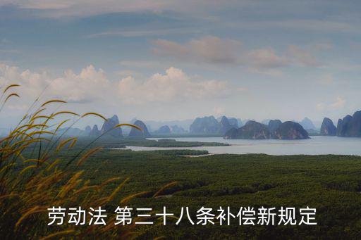  勞動法 第三十八條補償新規定