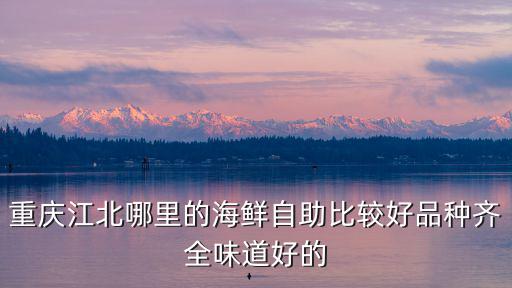 重慶江北哪里的海鮮自助比較好品種齊全味道好的
