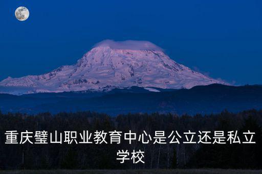 重慶市璧山縣有沒有私立學(xué)校，重慶璧山職業(yè)教育中心是公立還是私立學(xué)校