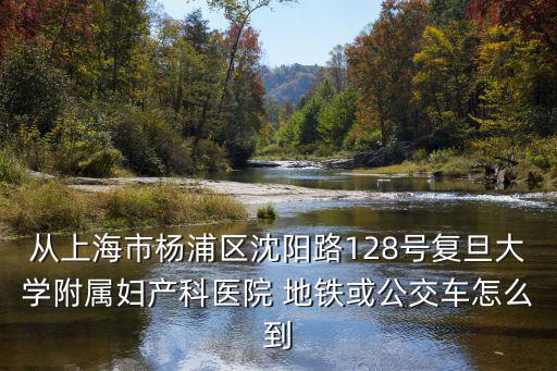 從上海市楊浦區沈陽路128號復旦大學附屬婦產科醫院 地鐵或公交車怎么到