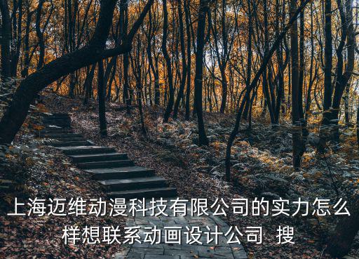 上海市邁動(dòng)商貿(mào)有限公司怎么樣，上海邁維動(dòng)漫科技有限公司的實(shí)力怎么樣想聯(lián)系動(dòng)畫設(shè)計(jì)公司  搜