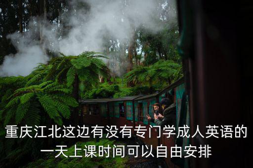 重慶江北這邊有沒有專門學(xué)成人英語的一天上課時(shí)間可以自由安排