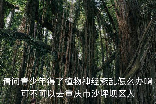 請問青少年得了植物神經紊亂怎么辦啊可不可以去重慶市沙坪壩區人