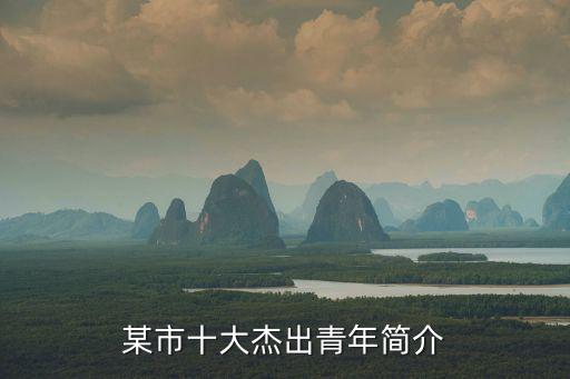 某市十大杰出青年簡(jiǎn)介