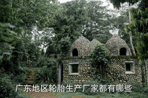 廣東地區輪胎生產廠家都有哪些