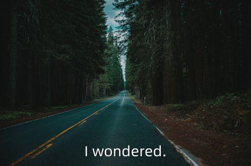 I wondered.