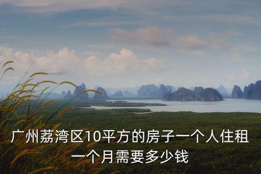廣州荔灣區(qū)10平方的房子一個人住租一個月需要多少錢