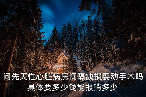上海市心臟房間隔缺損手術多少錢，房間隔缺損手術費用