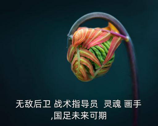 無敵后衛 戰術指導員  靈魂 畫手,國足未來可期