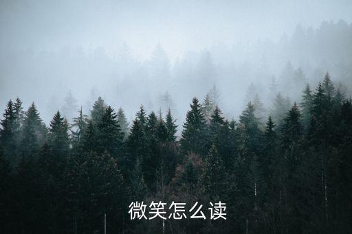 微笑近義詞,微笑二字串:微微一笑