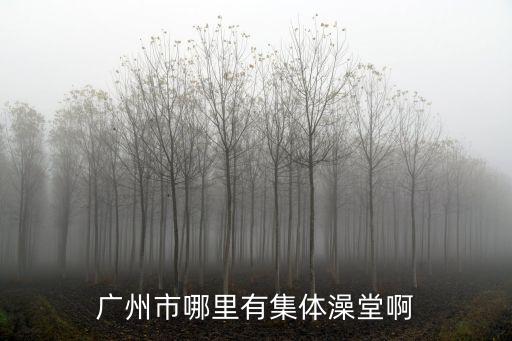 廣州市哪里有集體澡堂啊