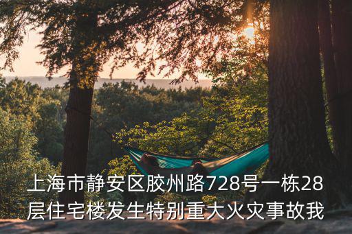 上海市靜安區(qū)膠州路728號一棟28層住宅樓發(fā)生特別重大火災(zāi)事故我