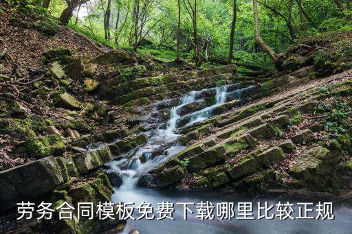 勞務合同下載，抖音勞務合同范本怎么下載