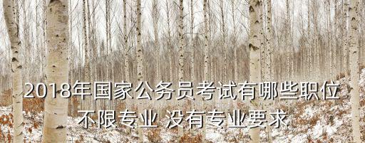 北京國考職位表2018，2018國考公告里怎么沒有職位表