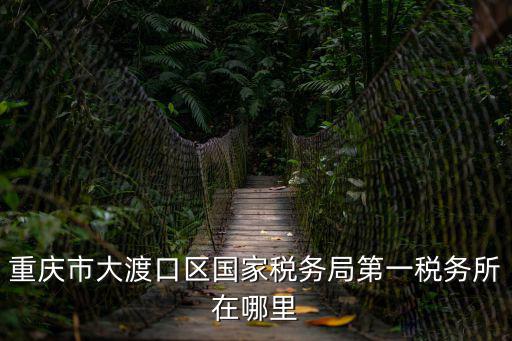 重慶市大渡口區國家稅務局第一稅務所在哪里