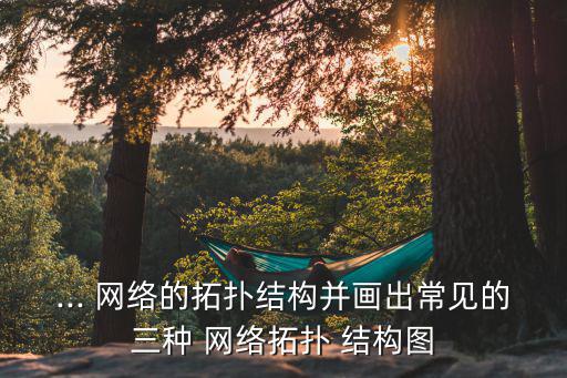... 網絡的拓撲結構并畫出常見的三種 網絡拓撲 結構圖