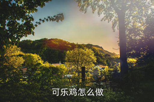 可樂雞怎么做,可樂雞的做法1先熱雞翅再冷水下面
