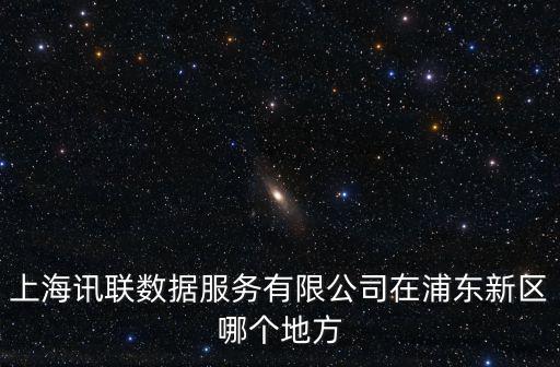 上海訊聯(lián)數(shù)據(jù)服務(wù)有限公司在浦東新區(qū)哪個(gè)地方