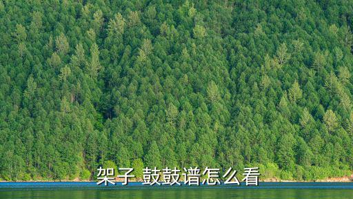  架子 鼓鼓譜怎么看