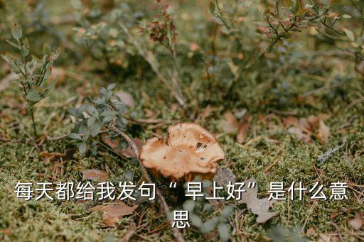 早上好,早上好!祝你擁有一顆悠閑的心