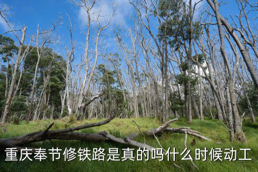 重慶奉節修鐵路是真的嗎什么時候動工
