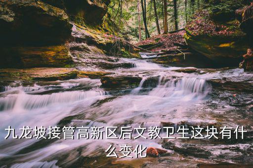 九龍坡接管高新區后文教衛生這塊有什么變化