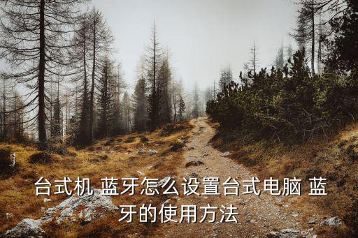 臺式機藍牙,怎么用藍牙函數連接其他設備?
