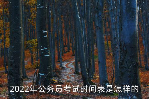 國考公告2022職位表官網，國考報名職位表出來了嗎