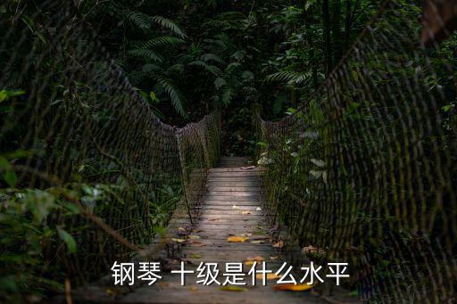 鋼琴十級(jí),學(xué)鋼琴不是考業(yè)余十級(jí)而是開(kāi)始