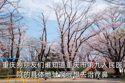 重慶的朋友們誰知道重慶市第九人民醫院的具體地址啊我想去治療鼻