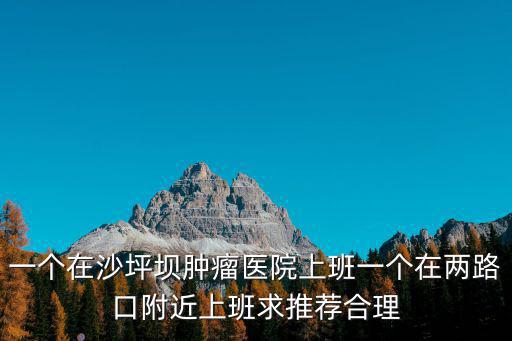 一個(gè)在沙坪壩腫瘤醫(yī)院上班一個(gè)在兩路口附近上班求推薦合理