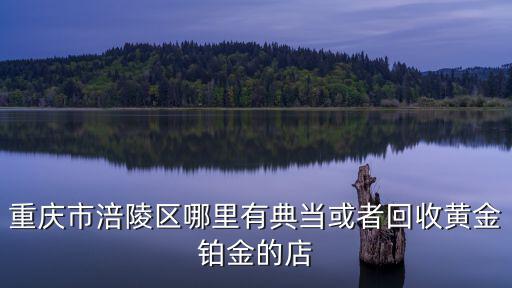 重慶市涪陵區典當商行，重慶市涪陵區哪里有典當或者回收黃金鉑金的店