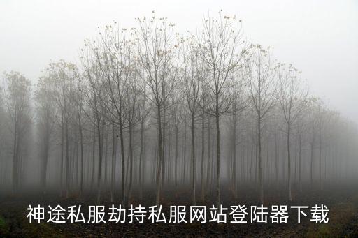 神途總登陸器下載，為什么下載傳奇都是神途登陸器怎么解決